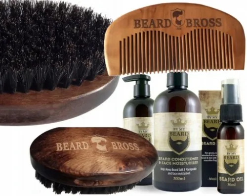 Zestaw Do Brody BY MY Beard + Szczotka Beard Bross na Arena.pl