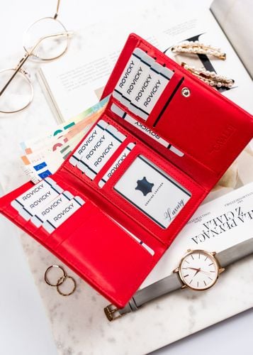 portfel damski pu gd29-sfk-7724 red na Arena.pl