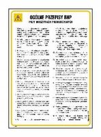 Ogólne Przepisy Bhp Przy Maszynach Produkcyjnych H