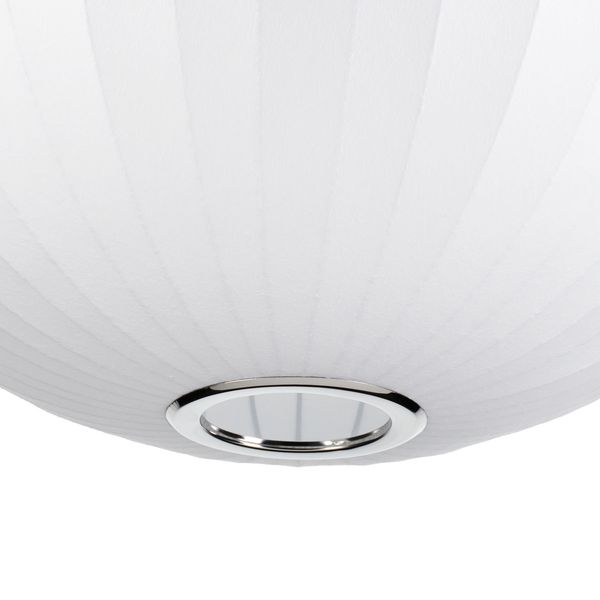 Lampa wisząca SILK biała 50 cm zdjęcie 7