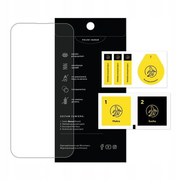 Szkło hartowane 9H BananShield do Apple iPhone 14 Pro Max zdjęcie 5