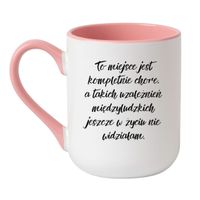 Elegant Biało-Różowy 330 ml