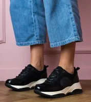 Czarne sportowe sneakersy damskie Wener 36