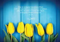 Kartka Z Wersetem. Bóg Nie Postępuje Niesprawiedliwie...