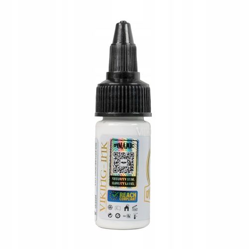 DYNAMIC ULTRA WHITE | 15 ml | Farba do tatuowania | Tusz | Biała | REACH na Arena.pl