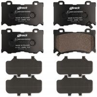 2X Klocki hamulcowe przód INFINITI FX, G, Q50, Q60, Q70, QX70; NISSAN 37 BR