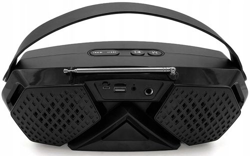 Głośnik Bluetooth MP3 radio FM mikrofon KARAOKE akumulator dla dzieci śpiew na Arena.pl