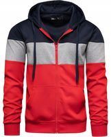 BLUZA MĘSKA Z KAPTUREM ROZPINANA L