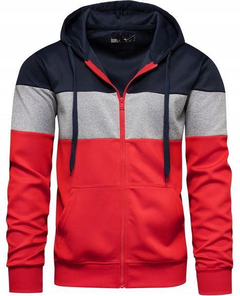 BLUZA MĘSKA Z KAPTUREM ROZPINANA L zdjęcie 1