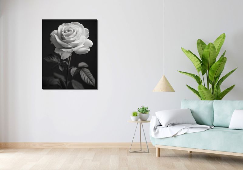 Obraz 70x90cm Płatki Róż zdjęcie 2