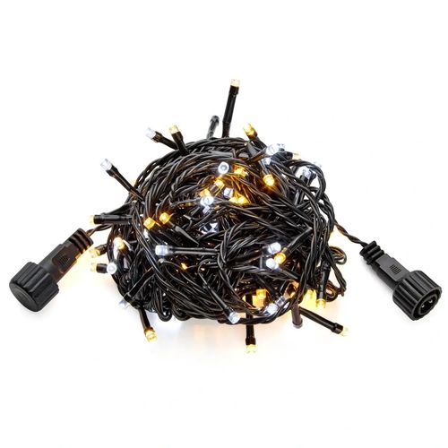 Zewnętrzna ozdoba świąteczna 8,1m 80 LED 2,4W biała ciepła na Arena.pl