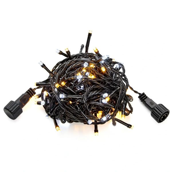 Zewnętrzna ozdoba świąteczna 8,1m 80 LED 2,4W biała ciepła zdjęcie 2