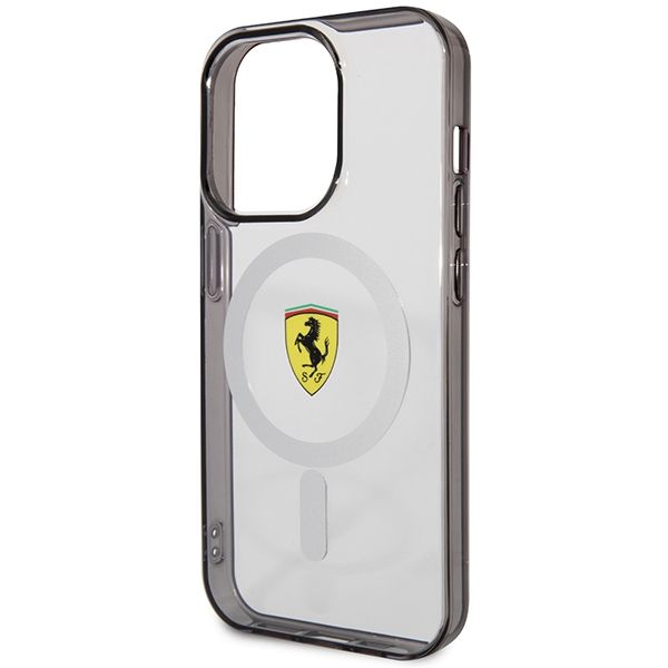 Etui Ferrari do iPhone 14 Pro, Przezroczysty MagSafe zdjęcie 6
