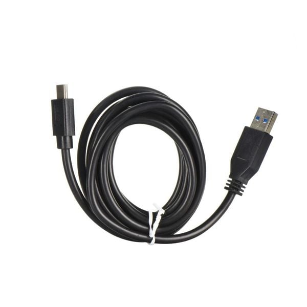 Kabel USB A do Typ C 3.0 2A HD2 2 m czarny zdjęcie 1