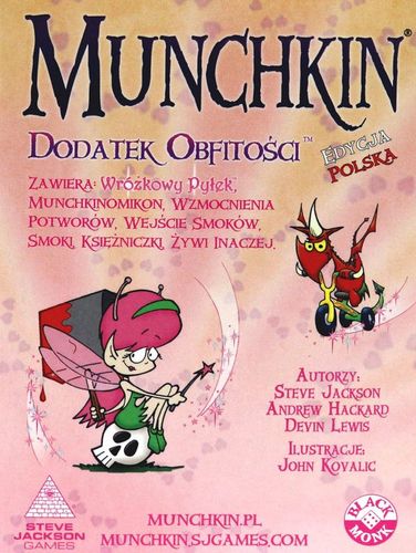 Munchkin: Dodatek obfitości na Arena.pl
