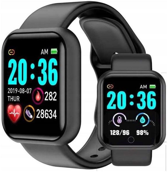 SMARTWATCH L18 SMARTBAND BLACK SPORTOWY PULS zdjęcie 1