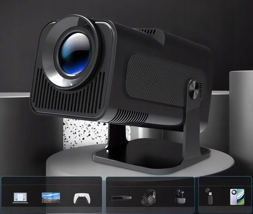 PROJEKTOR RZUTNIK LED 2025 PRO ANDROID SMART TV NETFLIX WIFI GŁOŚNIK na Arena.pl