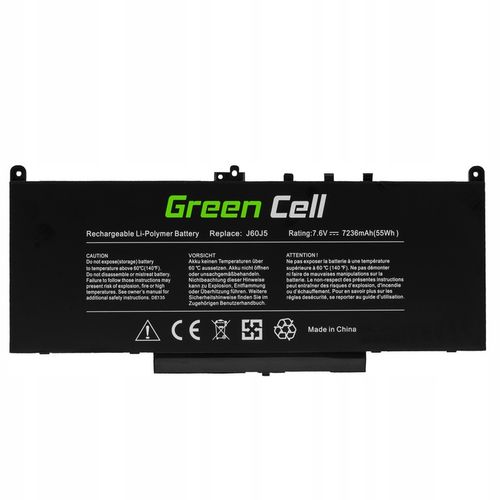 Bateria Green Cell J60J5 J6OJ5 MC34Y 242WD do Dell Latitude E7270 E7470 na Arena.pl