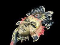 Okazała maska Sowa Veronese WU75062VC