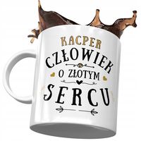 Kubek Dla Kacpra Przyjaciela Kolegi Na Prezent Z Nadrukiem Ze Zdjęciem