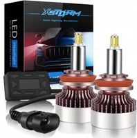 ŻARÓWKI XSTORM LED H11 160W 360° 25000LM MOCNE CAN