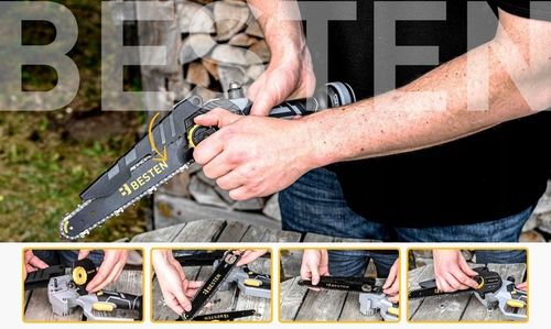 Pilarka Piła Łańcuchowa Akumulatorowa Bezszczotkowa 2XAKU 8 Cali na Arena.pl