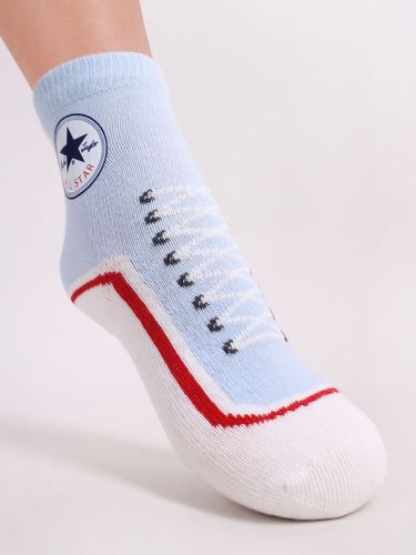 SKARPETY CHŁOPIĘCE SKA-0164 20-22 jeans na Arena.pl