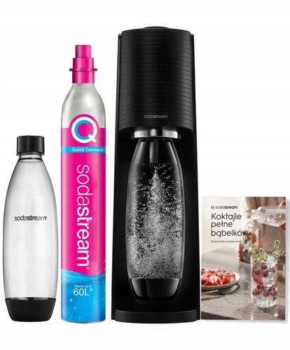 Saturator SodaStream Terra czarny 1 butelka na Arena.pl