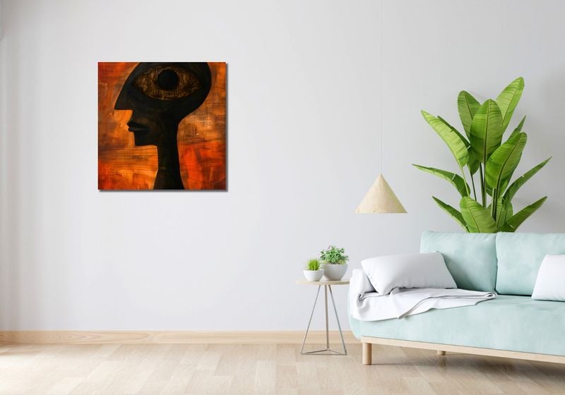 Obraz 70x70cm Głęboki Wgląd zdjęcie 2