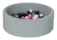 Suchy basen dla dziecka z piłeczkami 200szt DUŻY ZESTAW DO ZABAWY DOM OGRÓD