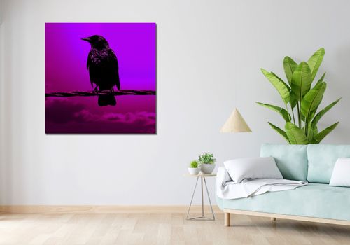 Obraz 100x100cm Sylwetka Tajemnicy na Arena.pl