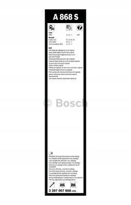 BOSCH PIÓRA WYCIERACZEK AEROTWIN 650/340 na Arena.pl