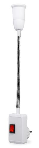 Adapter gniazda żarowki E27 elastyczny z włącznikiem i wtyczką do kontaktu na Arena.pl