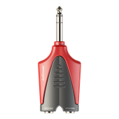 Redukcja wtyku Roxtone RPAN300 Wtyk Jack 6.3mm 2 x Gniazdo Jack 6.3mm Stereo