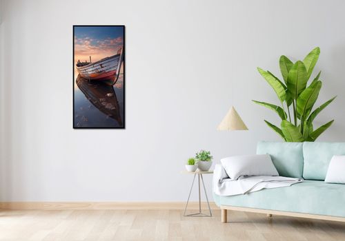 Plakat 50x100cm Odosobniona Przystań na Arena.pl