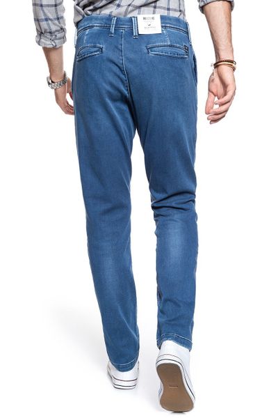 SPODNIE MĘSKIE MUSTANG RealX Chino DENIM BLUE 1008081 5000 582 W29 L32 zdjęcie 2