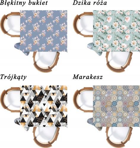 OBRUS PLAMOODPORNY 120X160 WZORY na Arena.pl