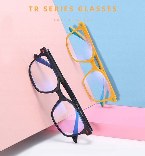 Dziecięce okulary do Komputera BLUE LIGHT zerówki OCHRONNE + ETUI + SZMATKA na Arena.pl