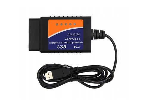 Kabel Interfejs ELM327 OBD2 + CAN USB + PROGRAM na Arena.pl