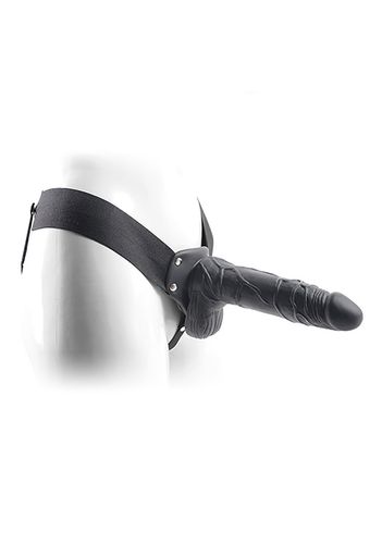 Proteza FALLO STRAP ON CAVO REAL RAPTURE 8 BLACK WITH BALLS na Arena.pl