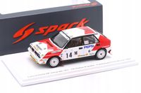 SPARK LANCIA DELTA HF INTEGRALE 16V#14 L.Manzon Rally Costa Brava 1991 1:43