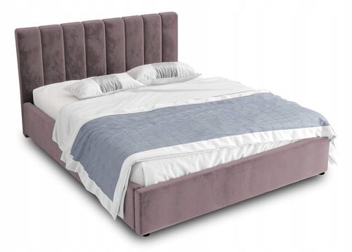 Łóżko tapicerowane 120x200 cm z pojemnikiem VINCI różne kolory wzory mix na Arena.pl