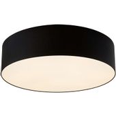 Plafon LAMPA sufitowa SPACE M 30660302 Kaspa abażurowa OPRAWA ścienna KINKIET okrągły czarny