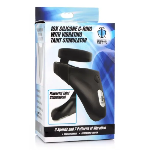 xr brands silikonowy pierścień intymny z wibracyjnym systemem 10 trybow na Arena.pl