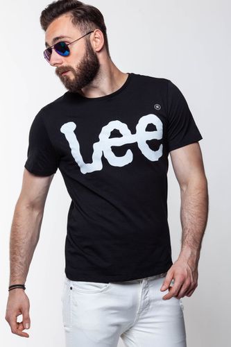 LEE LOGO TEE BLACK L64CAI01 M na Arena.pl