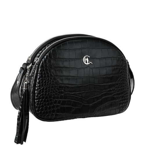 Czarna torebka Canaletto ze skóry tłoczonej na wzór krokodyla – elegancja i funkcjonalność TD810s121 na Arena.pl