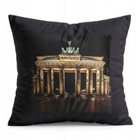 PODUSZKA CZARNA PREZENT - Brama Brandenburska