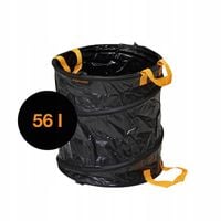FISKARS Solid Torba na liście kosz na trawę 56 L składany worek ogrodowy