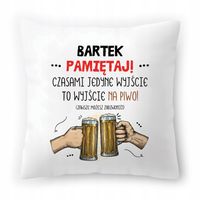 Poduszka Dla Bartka Bartłomieja Urodziny Prezent Z Nadrukiem Ze Zdjęciem