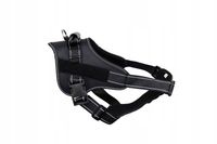 Szelki treningowe z uchwytem RESCUE rozmiar L czarne